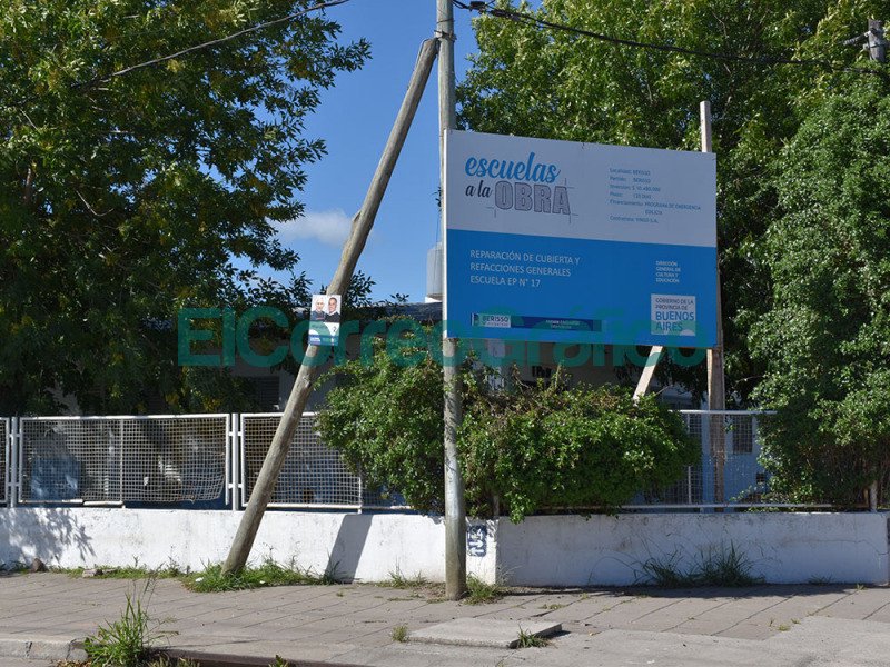 Avances de obras en escuelas de Berisso 2
