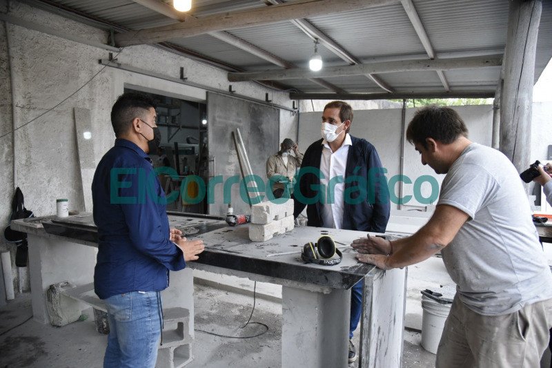 Garro visito la empresa constructora Baustil 3