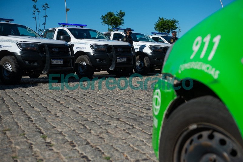 Kicillof entrego 14 patrulleros en San Nicolas 2