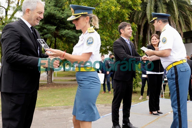 Kicillof y Alak inauguraron edificio de la Escuela de Cadetes de Penitenciarios 1