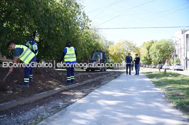 Circuito aeróbico, bicisenda y juegos infantiles: obras del Parque Lineal en Tolosa Circuito aerobico bicisenda y juegos infantiles obras del Parque Lineal en Tolosa
