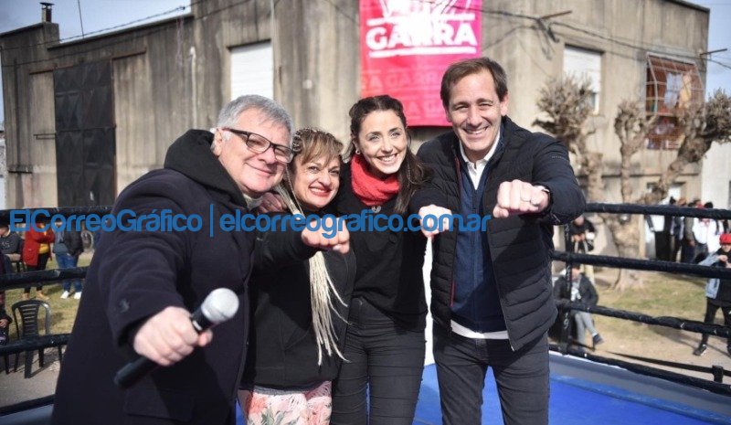 Julieta Quintero y Julio Garro lanzaron La Garra 1