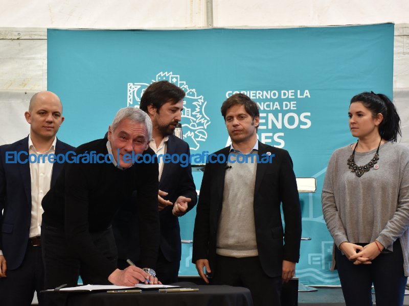 Cagliardi en el lanzamiento del Plan de Salud digital Bonaerense 2