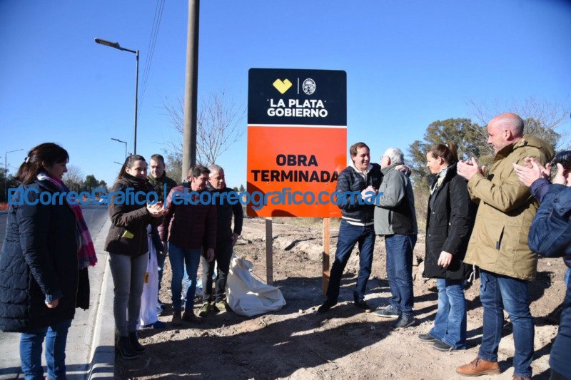 Garro inauguro el ensanche de la Avenida 31 en Hernandez 1