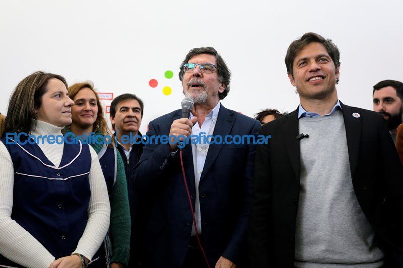 Garro y Kicillof inauguraron un jardín de infantes en Lisandro Olmos Garro y Kicillof inauguraron un jardin de infantes en Lisandro Olmos1