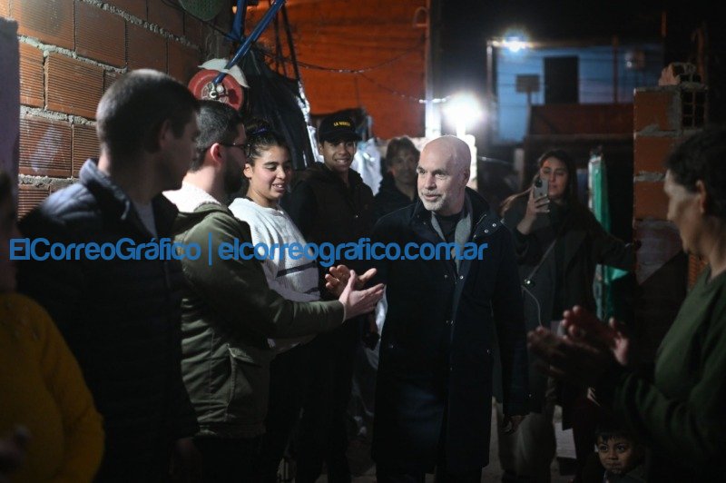 Rodriguez Larreta recorrio Benavidez y Villa Garrote en Tigre 1