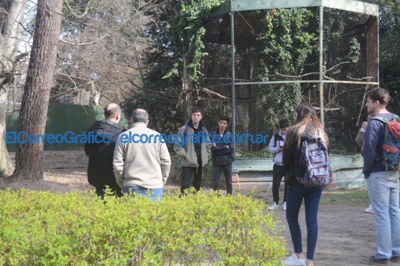 Avanzan las practicas de la UNLP en el Bioparque
