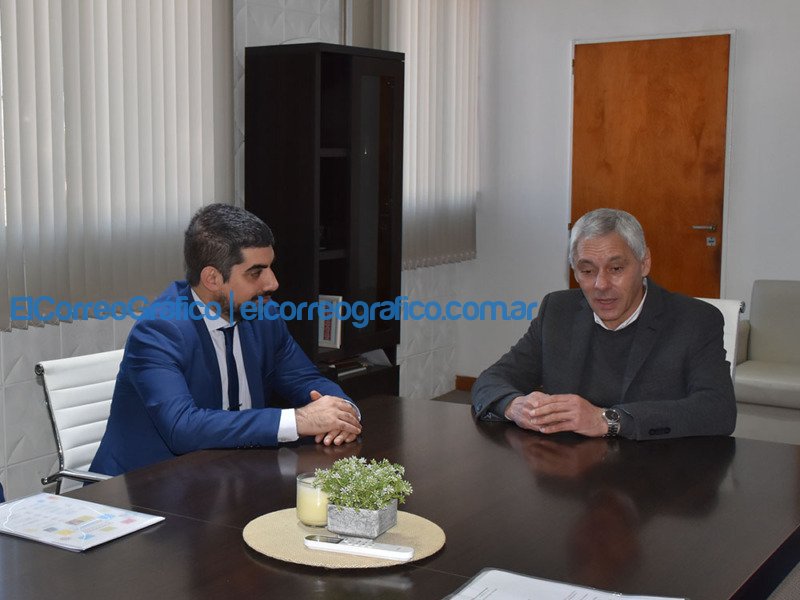 Cagliardi se reunio con el Director de Asuntos Nacionales de Cancilleria 2