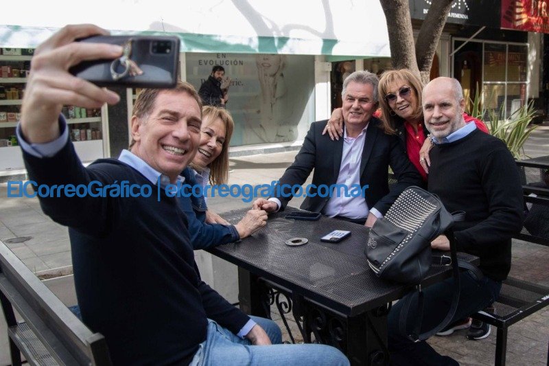 Rodriguez Larreta con Santilli en Bahia Blanca 2