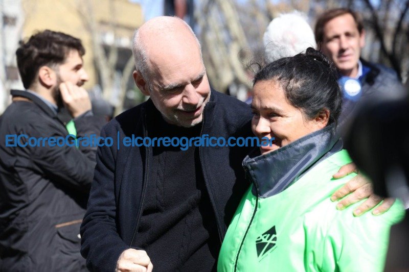 Rodriguez Larreta recorrio Berisso y Quilmes y hablo sobre la inflacion 2