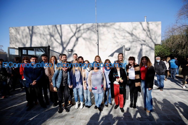 Se inauguro el edificio del Jardin de Infantes N° 946 de City Bell que sufrio un incendio en 2018 3