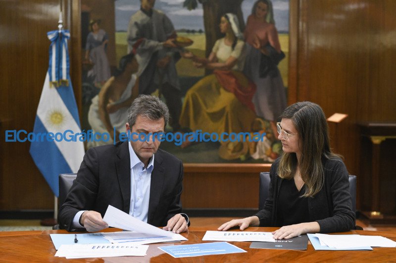 Sergio Massa y Fernanda Raverta