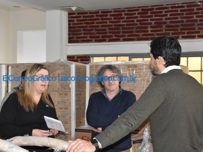 El director provincial de Consejos Escolares en Berisso 1