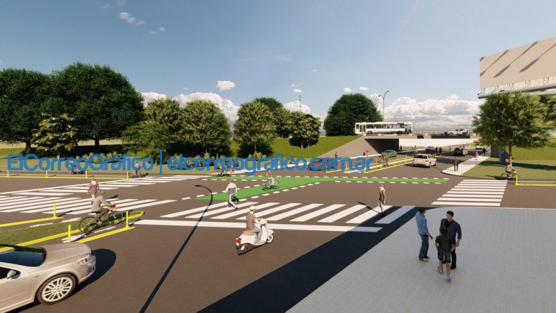 Proyectan una nueva ciclovia que unira el Parque Lineal de Tolosa con Avenida Antartida