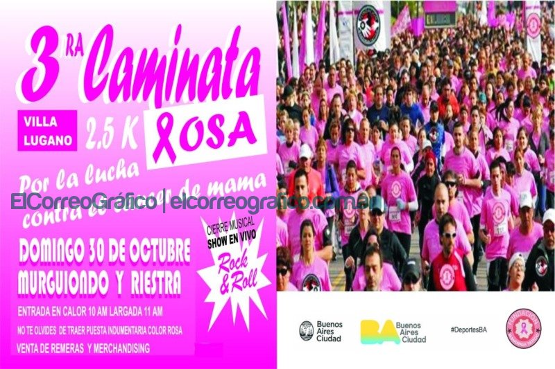 3a Caminata Rosa de Villa Lugano 1
