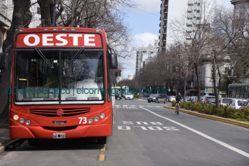 Carriles exclusivos en Avenida 7: Se implementará una prueba piloto para analizar su funcionamiento Carriles exclusivos de colectivos en Avenida 7