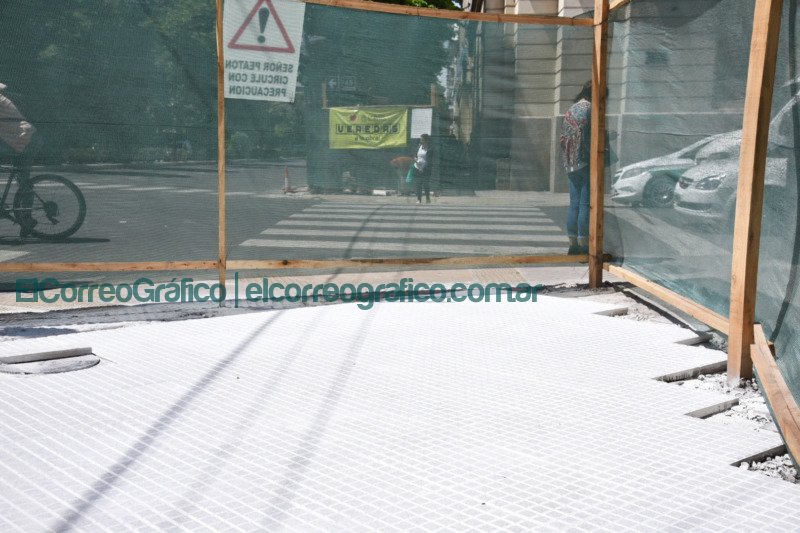 De 44 a 47 y de 60 a 58: así avanza la renovación de veredas sobre Avenida 7 De 44 a 47 y de 60 a 58 asi avanza la renovacion de veredas sobre Avenida 7 2