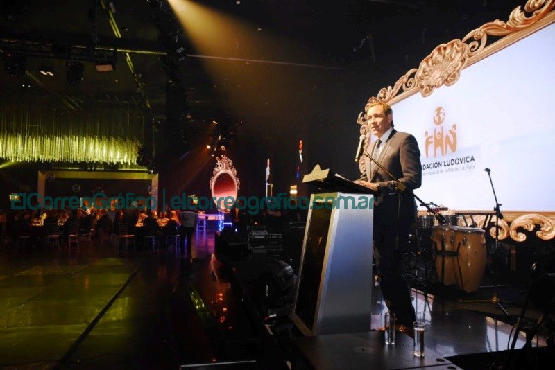 Garro en la gala solidaria de Fundacion Ludovica 2