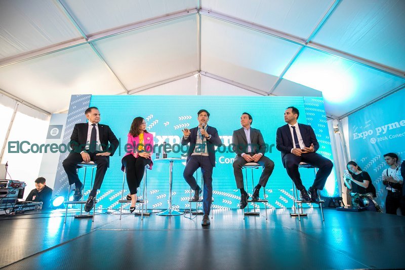 Kicillof, Batakis y Watson participaron de la segunda jornada de la "Expo Pyme: BNA Conecta" Kicillof Batakis y Watson participaron de la segunda jornada de la Expo Pyme BNA Conecta 3