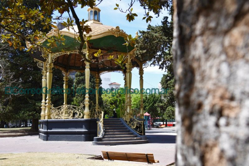 Puesta en valor de la histórica glorieta de Plaza San Martín Puesta en valor de la historica glorieta de Plaza San Martin