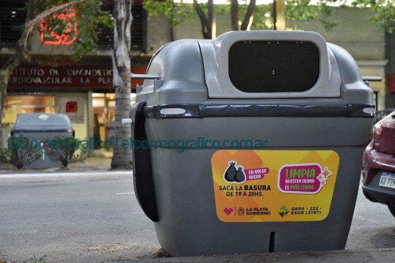 50 nuevos contenedores en dos avenidas del Casco Urbano Platense 1