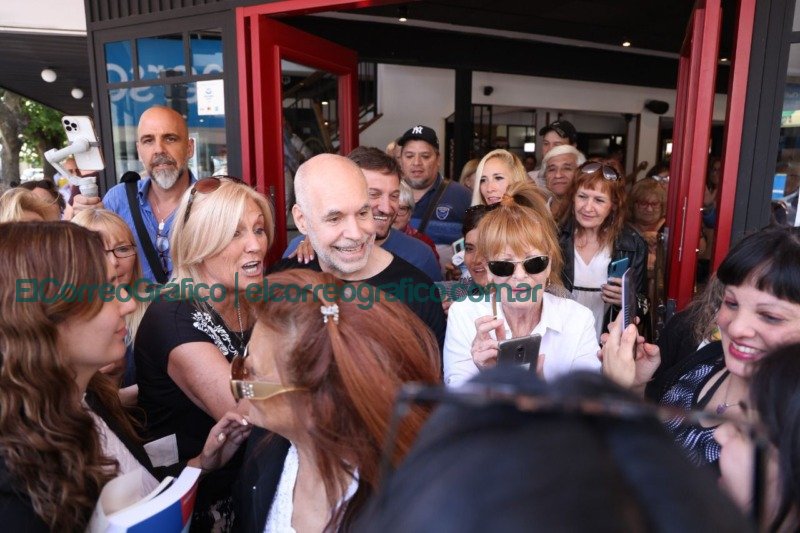Con eje en seguridad Rodriguez Larreta recorrio la Primera Seccion 1