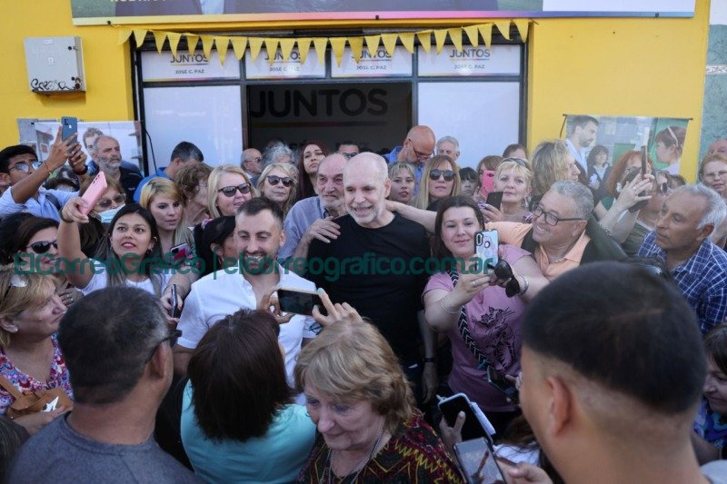 Con eje en seguridad Rodriguez Larreta recorrio la Primera Seccion 2