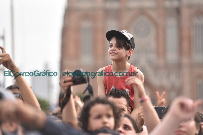 Mas de 250 mil personas durante el cierre de los festejos por el Aniversario de La Plata 15