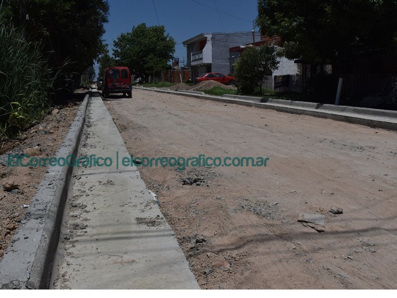 Pavimentacion de calles en Villa Nueva 1