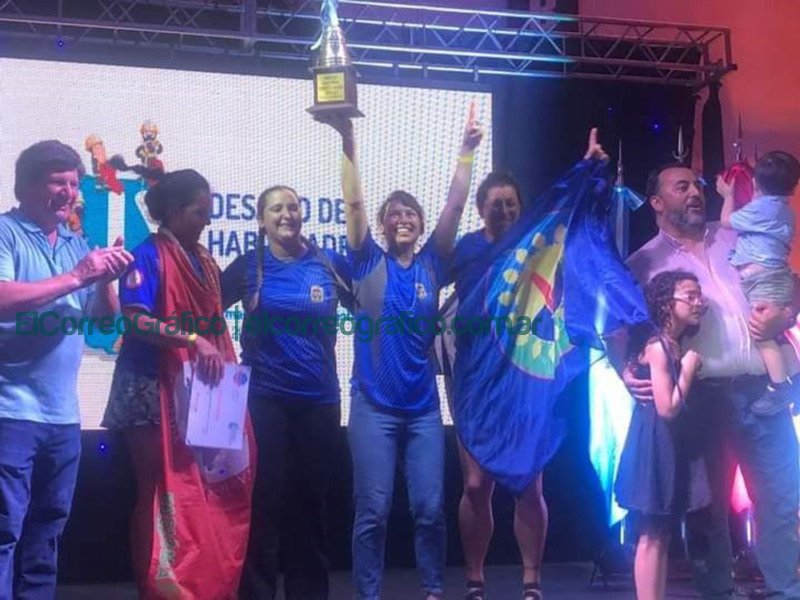 Cagliardi recibio a Bomberos que participaron de las Olimpiadas Nacionales 1