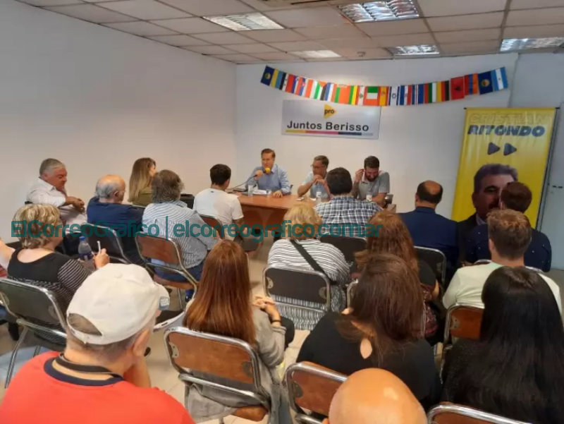 Finocchiaro en Berisso aseguro que Ritondo es el que mejor candidato a gobernador Foto RealPolitik2