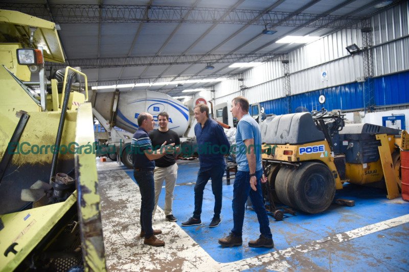 Garro visito una constructora y destaco la importancia de apoyar a los que invierten 1