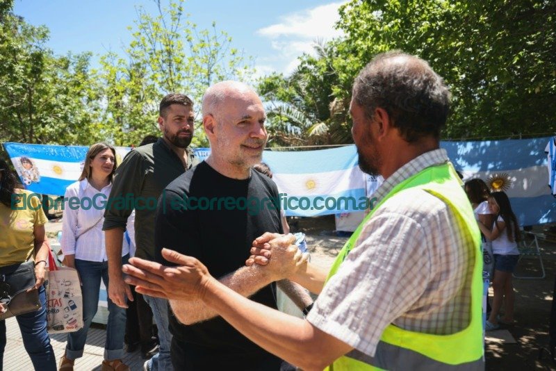 Rodriguez Larreta recorrio Hurlingham 2