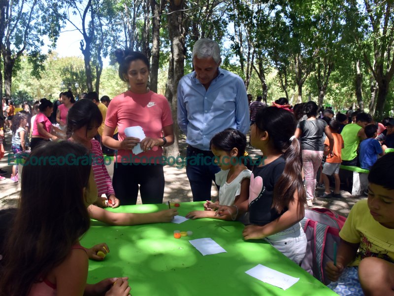 Cagliardi visitó la Colonia de Vacaciones en el Camping del Sindicato de Trabajadores Municipales Cagliardi visito la Colonia de Vacaciones en el Camping del Sindicato de Trabajadores Municipales 1