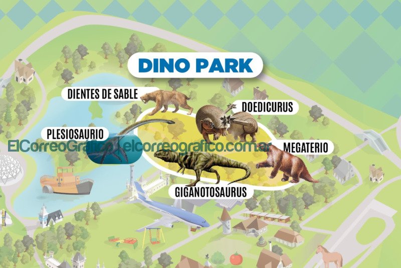 Dino Park el parque tematico que recreara el universo prehistorico Republica de los Ninos 1