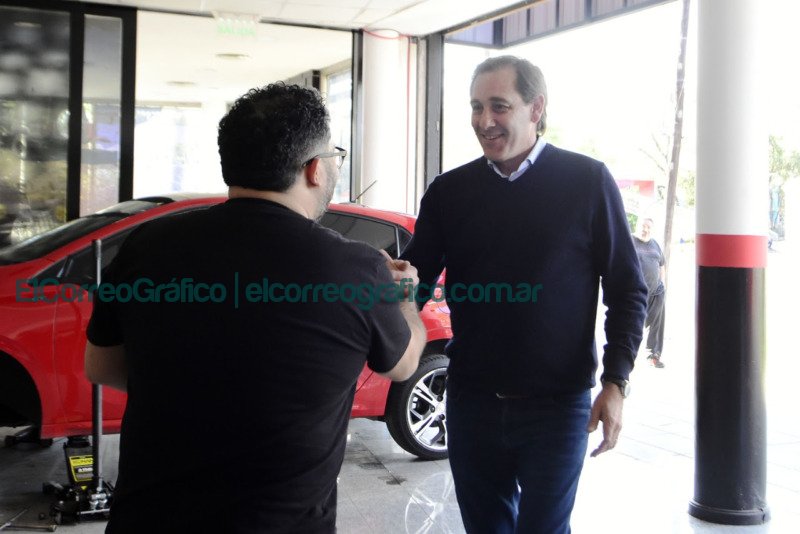 Julio Garro destacó el apoyo para comerciantes y PyMEs Garro destaco el apoyo a sectores productivos Habilitacion Expres 1