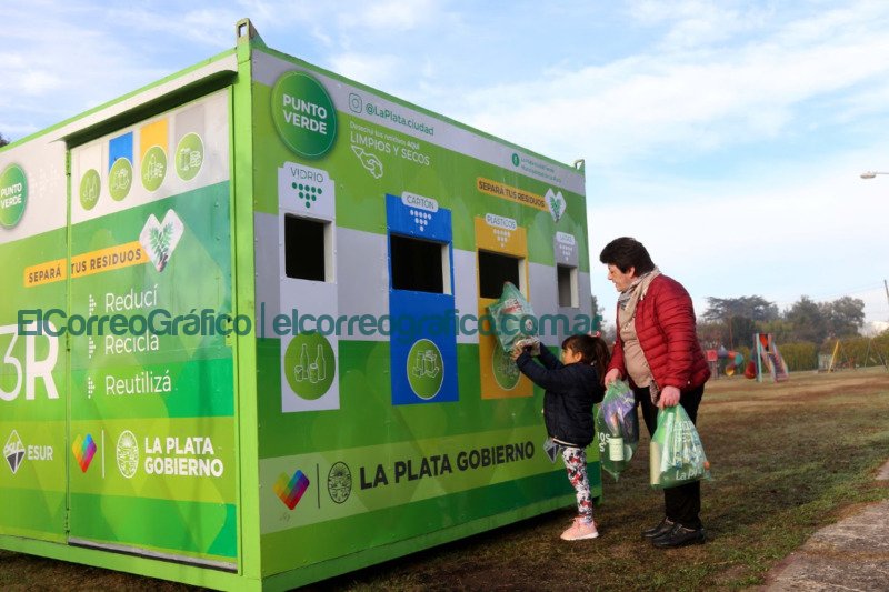 Puntos verdes programas ambientales y recoleccion aumento mas de un 60 el reciclado La Plata 3