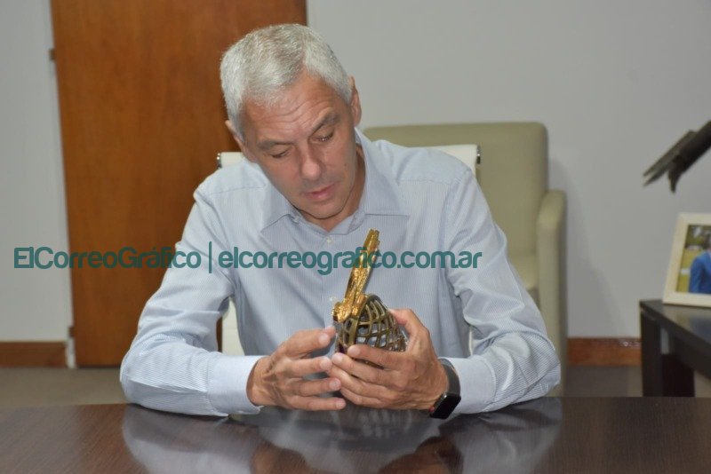 El Intendente de Berisso recibio a delegacion de Nemunas 3