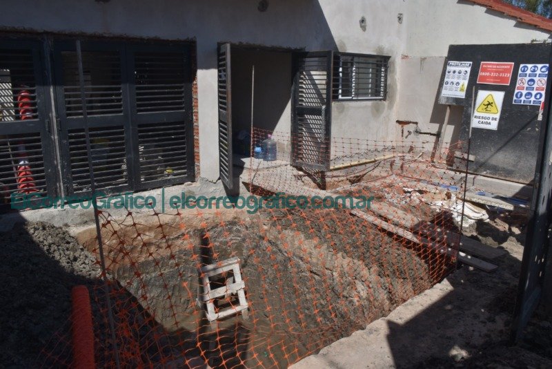 Obras del Centro Educativo Complementario N° 802 05