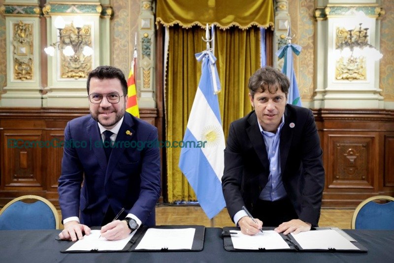 Buenos Aires y Cataluna firman acuerdo de cooperacion 2