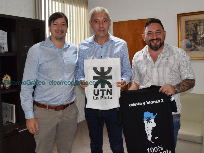 Fabian Cagliardi recibió al Decano de la Universidad Tecnológica Nacional Fabian Cagliardi recibió al Decano de la Universidad Tecnológica Nacional
