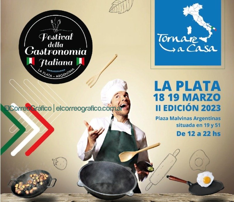 2ª edición del Festival de la Gastronomía Italiana en La Plata La cultura italiana desembarca en La Plata con dos dias a pura gastronomia