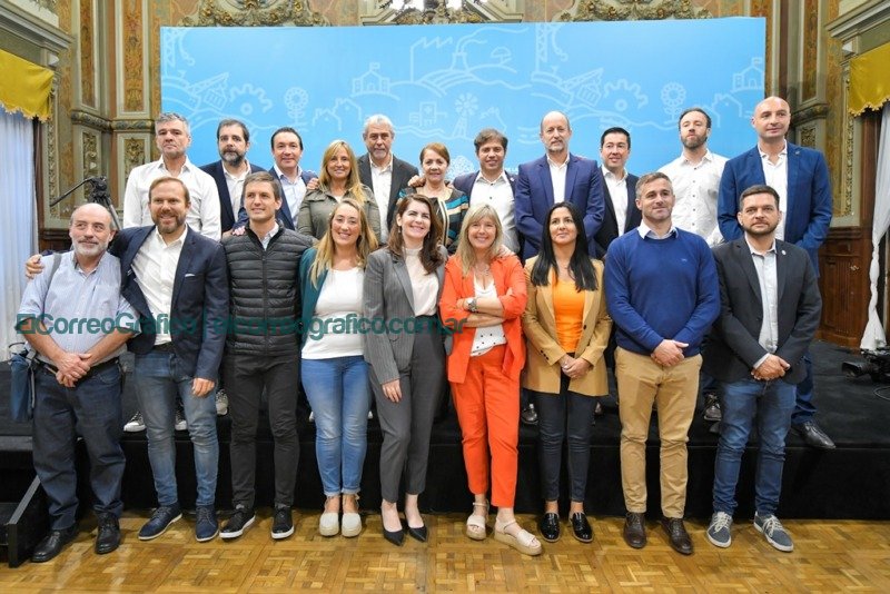 Axel Kicillof presento el Programa Provincial Municipios a la Obra 4