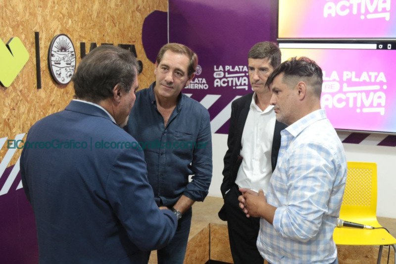Garro participo de una capacitacion para emprendedores en La Plata Reactiva 2