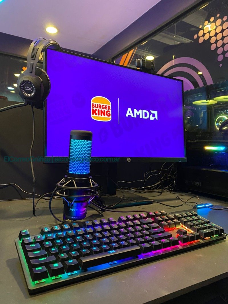 Burger King Argentina y AMD lanzan la primera Arena Gamer 2
