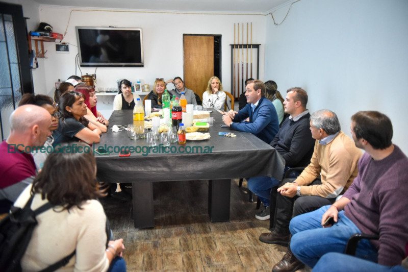 Garro recorrió las obras de la nueva Delegación de Tolosa 6