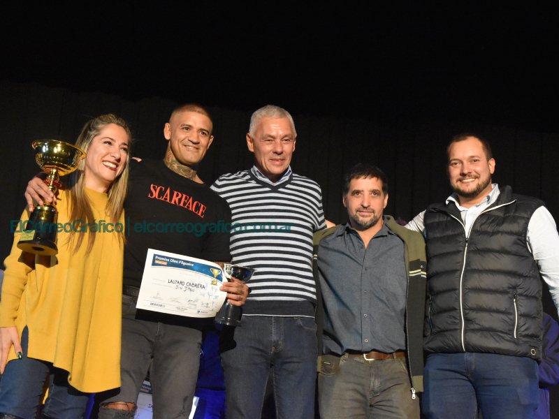 Olmi Filgueira de Oro para el deportista Lautaro Cabrera 1