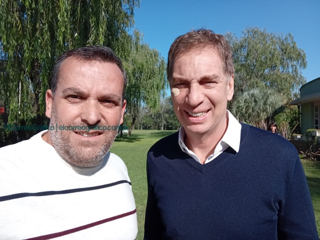 Pablo Swar en la reunión de Rodríguez Larreta y Santilli 2
