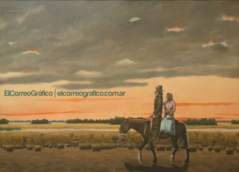 La pintura de Florencio Molina Campos vuelve a la Provincia La pintura de Florencio Molina Campos vuelve a la Provincia