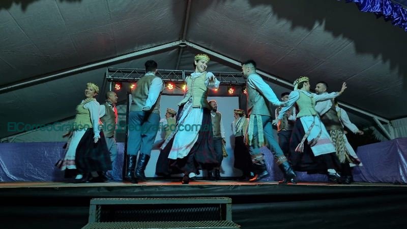 Lituanos e irlandeses en Feria de Colectividades en Mar del Plata 1